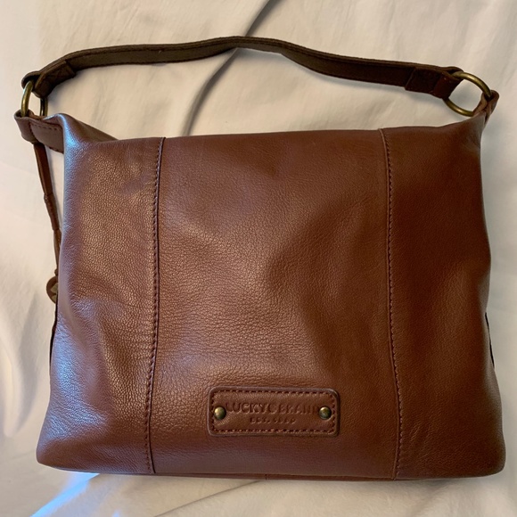 Lucky Brand Handbags - Lucky Brand 100% leather hobo shoulder bag/purse